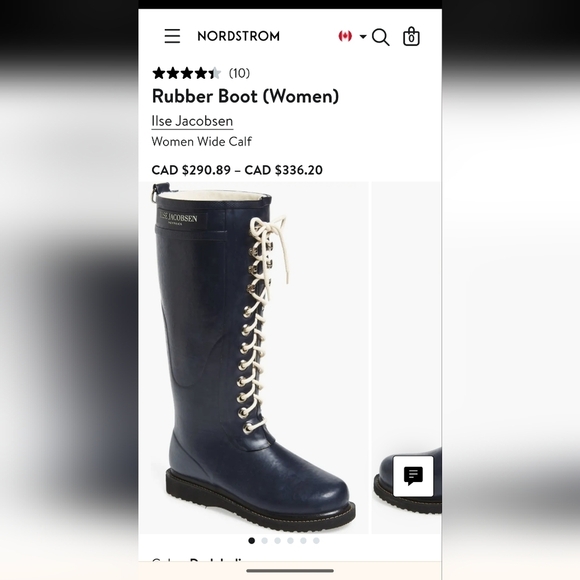 Ilse Jacobsen Hornbaek RUB15 Rubber Boots Long, color otter Size 37 - Picture 5 of 17